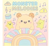 Monster Melodies: A Musical Coloring Quest: A fun kawaii monster coloring book that introduces 40 musical instruments to kids ages 4-9