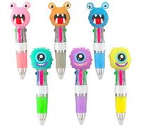 Monster | Mini 4 Colour Pen for Kids | Single | Party Bag Gift | Cracker Filler