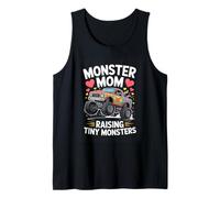 Monster Mom Raising Tiny Monsters Monster Truck Mother Tank Top