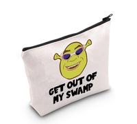 Monster Movie Makeup Bag Green Monster Fans Gift Get Out of My Swamp Cosmetic Bag (My Swamp UK)