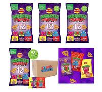 Monster Munch Multipack 48X20g Contains 3 Flavours Pickled Onion Flavour Roast Beef Flavour Flamin' Hot Flavour Baked Corn Snack Baked Crisp Bundle Boxed Treatz