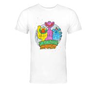 Monster Munch Short Sleeved T-Shirt | Mens White | Official Merch