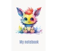 Monster Notebook for Kids: Cute Colorful Monster Journal for Writing, Drawing and School - Blank Pages Notebook for Boys and Girls