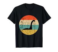 Monster of Loch Ness Retro Vintage Sunset Nessie T-Shirt