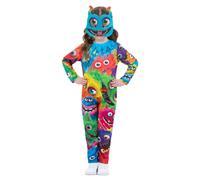 Monster Party Costume Smiffys Multi 3-4 Years