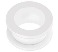 MONSTER PIERCING 12MM Milk White UV Acrylic Ear Gauge Tunnel - UV Ear Plug- Plug and Tunnels - Sold by Piece
