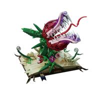 Monster Plant & Venus Flytrap Building Blocks Set, Carnivorous Plant Magic Book Collection Construction Building Kit, 1000+ PCS Creative Bricks Horror Botanical Model for Adults & Fans