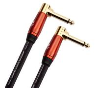 Monster Prolink Acoustic Instrument Cable - 8 in - Right Angle to Right Angle