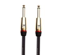 Monster Prolink Rock Instrument Cable - 6 ft Straight to Straight Guitar Cable - 95% Copper Braided Shielded for Electric Guitar