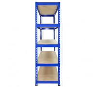 Monster Racking 10 X T-rax Blue Metal Racking Units 120Cm X 45Cm X 180Cm, Blue