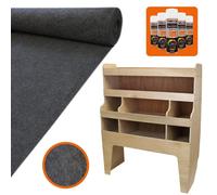 Monster Racking 11Sqm Anthracite Van Lining, Glue & Vw Transporter Rack