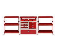 Monster Racking Flame Metal Van Shelving Bundle