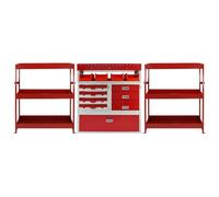Monster Racking Flame Metal Van Shelving Bundle