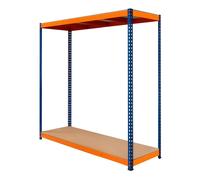 Monster Racking S-Rax 2 Shelf Racking - 180cm x 180cm x 60cm