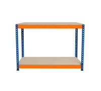 Monster Racking S-Rax 2 Tier Workbench - 120cm x 45cm x 90cm
