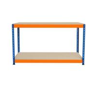 Monster Racking S-Rax 2 Tier Workbench - 150cm x 45cm x 90cm