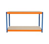 Monster Racking S-Rax 2 Tier Workbench - 150cm x 45cm x 90cm