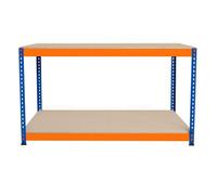 Monster Racking S-Rax 2 Tier Workbench - 150Cm X 60Cm X 90Cm