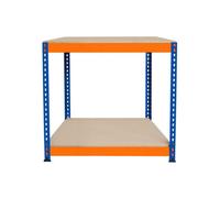 Garage Workbench S-Rax 2 Shelf 90cm x 60cm x 90cm Workstation