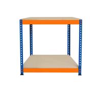 Monster Racking S-Rax 2 Tier Workbench - 90cm x 60cm x 90cm