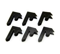 Monster Racking T-Rax Bay Connectors (6 Pack) - Black