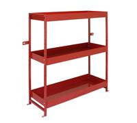 Monster Racking Volcano Van Racking, Metal Shelves Shelving Tool Storage Unit, 116.5cm x 115cm x 34.8cm