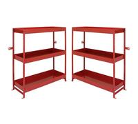 Monster Racking Volcano Metal Van Shelving Unit Duo