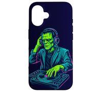 Monster Raver DJ Frankenstein Case for iPhone 16