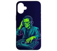 Monster Raver DJ Frankenstein Case for iPhone 16 Plus