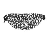 Monster Research Team Inspired Crossbody Waist Pack Fantasy Creatures Gift Adventure Camping Gift (Research Team WB EU)