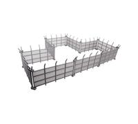 Monster Scenery: Chain Link Fences (Unpainted Tabletop Scenery Set)