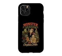 Monster Season Christmas Creeps Frankenstein Dracula Holiday Case for iPhone 11 Pro