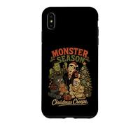 Monster Season Christmas Creeps Frankenstein Dracula Holiday Case for iPhone XS Max