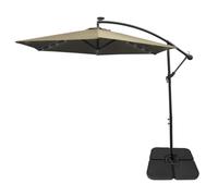Beige Cantilever Parasol Monstershop Beige One Size