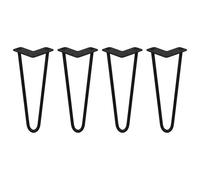 SkiSki 4 X Hairpin Leg - 12 - Black - 2 Prong - 12M, Black