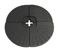 Monster Shop Monstorshop Cantilever Parasol Base - Fan Design, Black