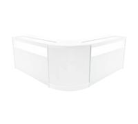 Monstershop Iris LED Shop Counter Set CM60 & 2 x B1500 - White