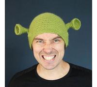 Monster Shrek Unisex Winter Knitted Hat Novelty Funny Cap Beanie
