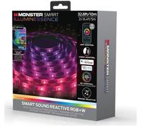 MONSTER Smart llluminessence RGBW Light Strip - 5 m / 16.4 ft, Pack of 2