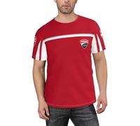 Monster Superbike Motorcycle Racing Men's Baseball Classic Short Sleeve T-Shirt Soft Crewneck Shirt for Men Top，L