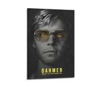 MONSTER THE JEFFREY DAHMER STORY Poster Wall Art Canvas Poster Modern Aesthetic Art Decor Painting for Living Room Bed Room 08x12inch(20x30cm) Frame-style