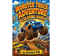 Monster Truck Adventure Coloring Book