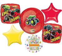 Monster Truck Birthday Party Supplies Epic Crushing Orbz Balloon Bouquet Decorations