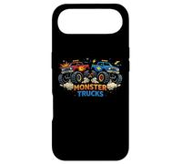Monster Truck Cartoon Red Blue Racing Art Case for iPhone Air