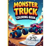Monster Truck Coloring Book