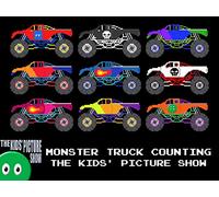 Monster Truck Counting - The Kids' Picture Show