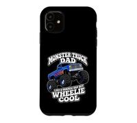 Monster Truck Dad Like A Normal Dad But Wheelie Cool Funny Case for iPhone 11