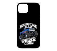 Monster Truck Dad Like A Normal Dad But Wheelie Cool Funny Case for iPhone 15 Plus