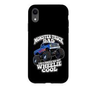Monster Truck Dad Like A Normal Dad But Wheelie Cool Funny Case for iPhone XR
