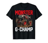 Monster Truck G-Champ Family Matching Offroad Mud T-Shirt